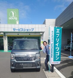 NEWエブリイワゴン　入庫致しました！