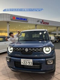 新型クロスビーの試乗車ございます！