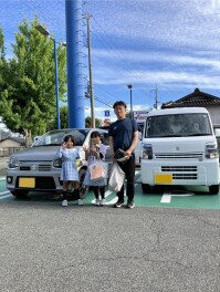 ＼　エブリイご納車です　／　担当：うらさき