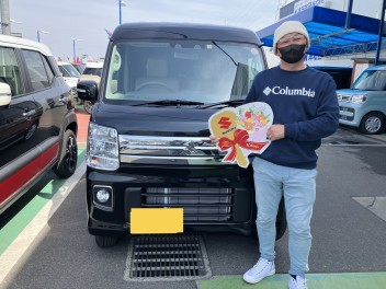 ★エブリイワゴンご納車させていただきました★