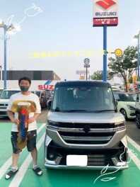 スペーシアカスタム納車しました