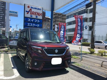 ソリオバンディットご納車いたしました！