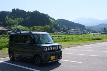 スペーシアギアで小国町に行ってきました