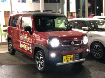 ハスラ試乗出来ますよ～！！！