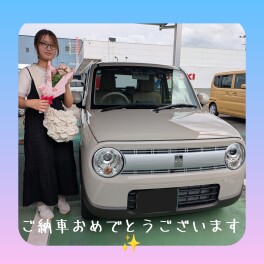 ラパンご納車おめでとうございます！