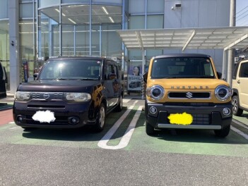 F様【ハスラー】ご納車おめでとうございます！