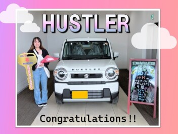 【ハスラー】ご納車おめでとうございます!!