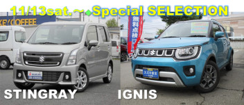 ❤１１／１３土～１５月は中古車広告展示会❤
