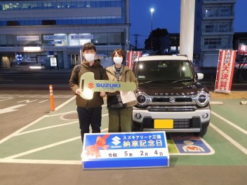 ☆★☆　N様 ハスラーご納車です！　☆★☆