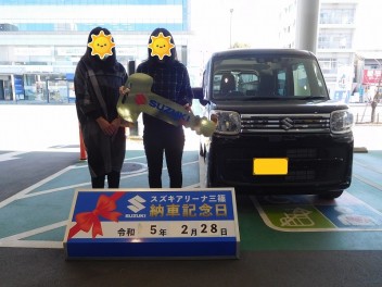 ☆★☆　Ｓ様 スペーシアご納車です！　☆★☆