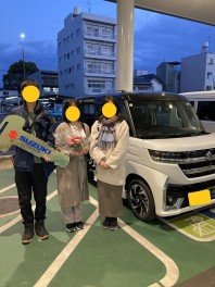 ☆★☆　H様 スペーシアカスタムご納車です！　☆★☆