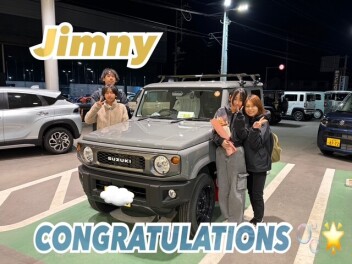 ジムニーをご納車いたしました！！(*^-^*)