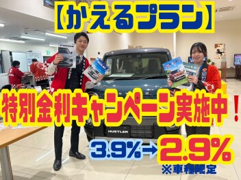 【かえるプラン】特別金利キャンペーン実施中！！！
