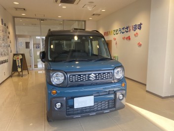 スペーシアギアご納車させていただきました