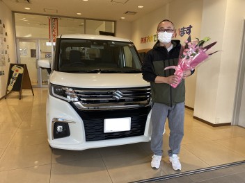 ソリオご納車させていただきました！！4