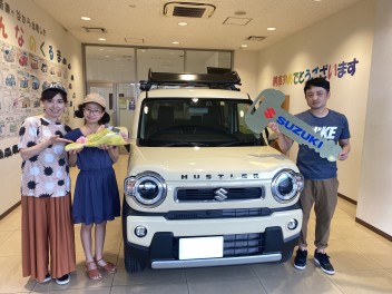ハスラーご納車させていただきました。