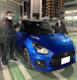 スイフトスポーツご納車しました！