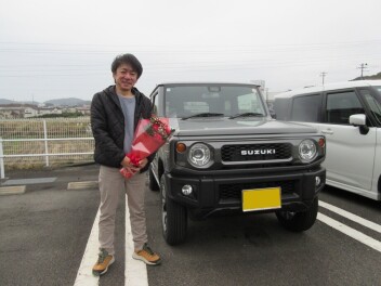新車ジムニーご納車頂きました！