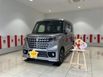 Ｓ様、スペーシアカスタムご納車させていただきました！！