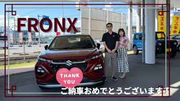 フロンクスご納車しました！