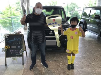 ご納車おめでとうございます