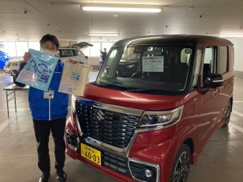 車両展示会を行いました！！