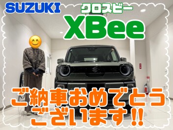 クロスビーをご納車させていただきました！
