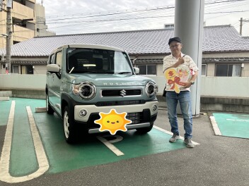 ハスラーご納車でした！おめでとうございます