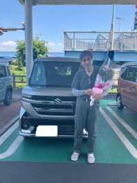 スペーシアカスタムご納車です！！