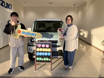 ハスラー　ご納車おめでとうございます！