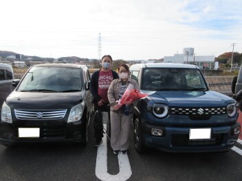 新車クロスビー納車頂きました！！！