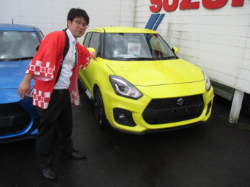 今、スイフトスポーツに乗る！