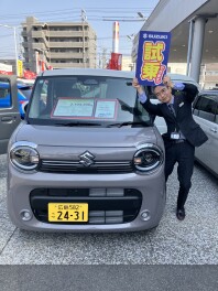 ワゴンＲスマイル試乗して頂きました！！