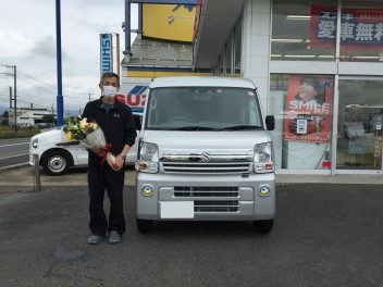 エブリイのご納車、おめでとうございます！