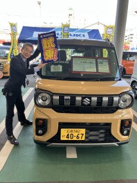 スペーシアギア試乗して頂きました！！