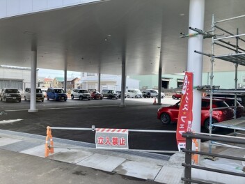 新店舗工事、現在のようす・・・