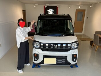 祝！スペーシアギアご納車(*'▽')