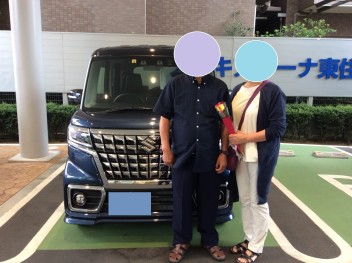 ――スペーシアカスタム 納車しました――