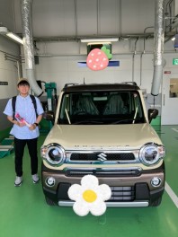 ７月３０日（日）　ご納車させていただきました。