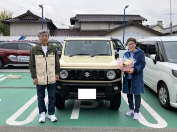 ずっと乗りたかったジムニー
