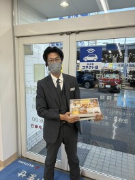 お客様からプレゼントをもらいました！