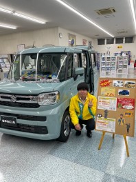 スペーシア展示車あります！！特別金利実施中！！