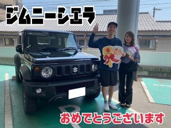 ジムニーシエラ納車しました☆彡