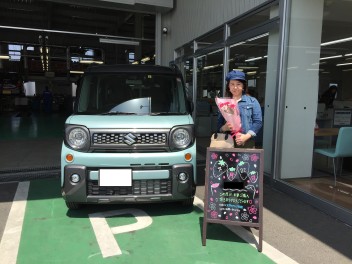 スペーシアご納車ありがとうございました