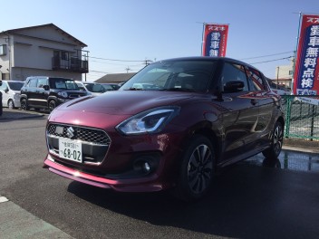 スイフトXRリミテッド試乗できます！【オータムフェスタ2018】