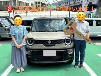クロスビーご納車致しました！
