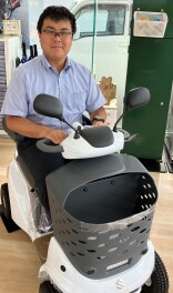 セニアカーの展示もやってます！！