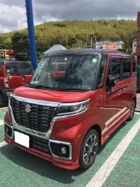 スペーシアカスタム納車致しました！！