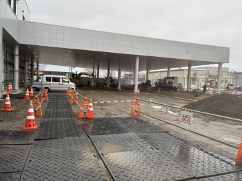 新店舗工事、現在のようす・・・