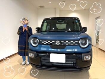 I様にクロスビーを納車させていただきました。